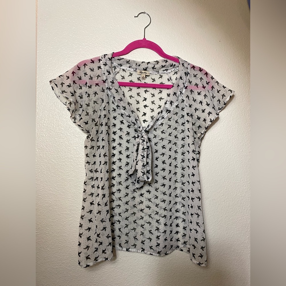 Flying Birds  Blouse